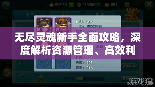无尽灵魂新手全面攻略，深度解析资源管理、高效利用策略及避免浪费技巧
