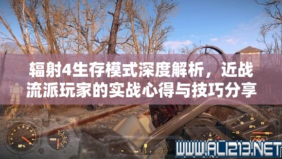 辐射4生存模式深度解析，近战流派玩家的实战心得与技巧分享