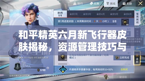 和平精英六月新飞行器皮肤揭秘，资源管理技巧与高效利用策略以实现价值最大化