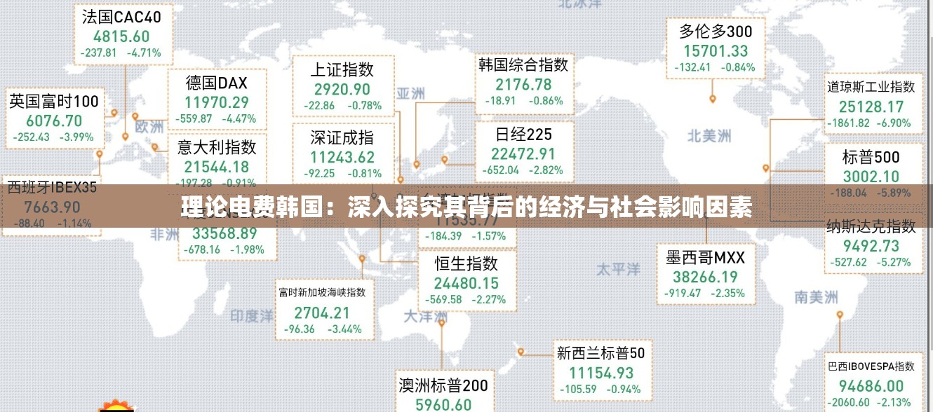理论电费韩国：深入探究其背后的经济与社会影响因素