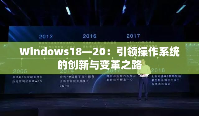 Windows18—20：引领操作系统的创新与变革之路
