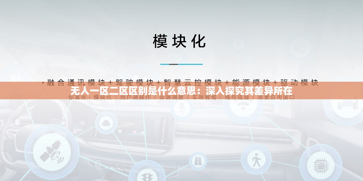 无人一区二区区别是什么意思：深入探究其差异所在