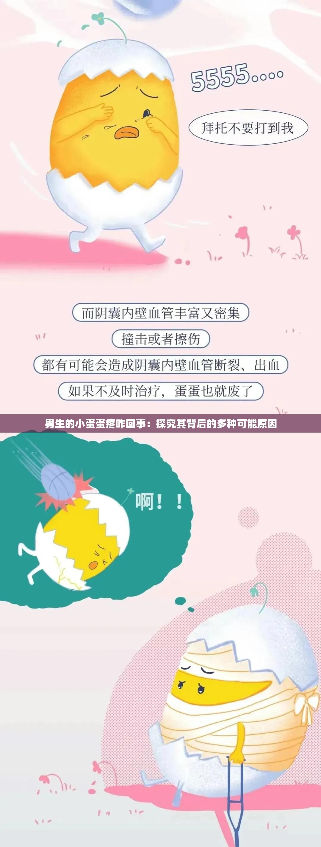 男生的小蛋蛋疼咋回事：探究其背后的多种可能原因