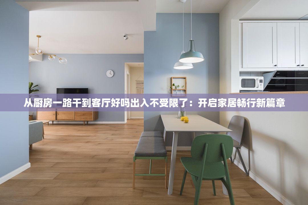 从厨房一路干到客厅好吗出入不受限了：开启家居畅行新篇章
