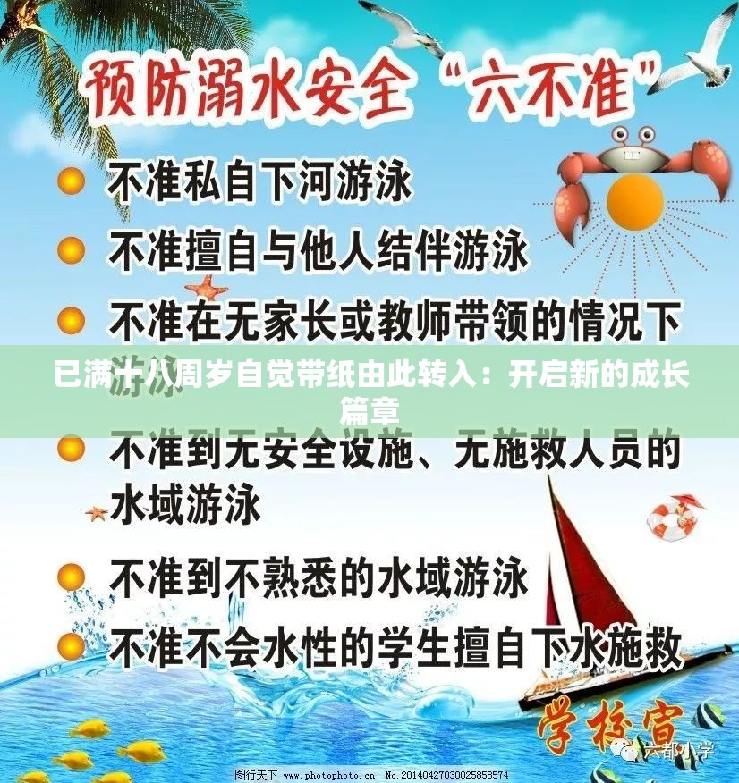 已满十八周岁自觉带纸由此转入：开启新的成长篇章