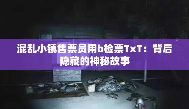 混乱小镇售票员用b检票TxT：背后隐藏的神秘故事