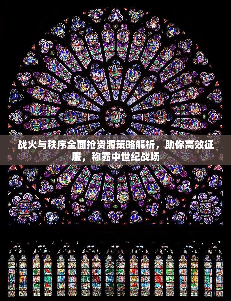 战火与秩序全面抢资源策略解析，助你高效征服，称霸中世纪战场
