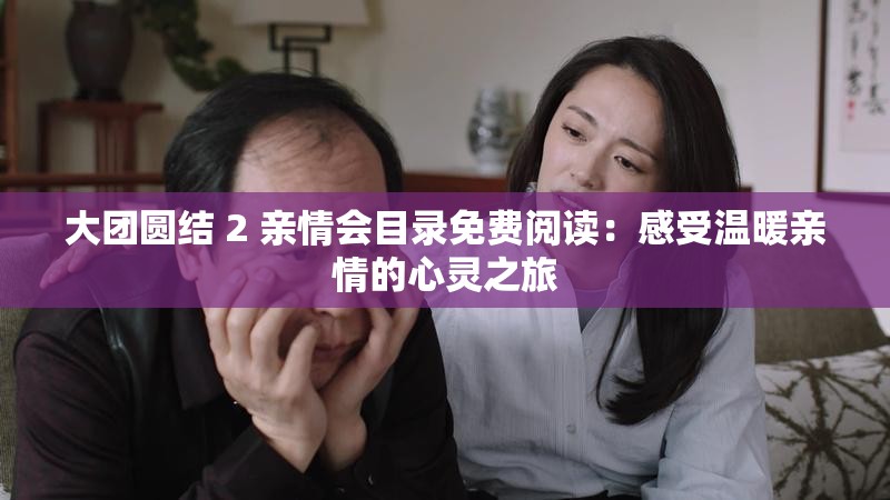 大团圆结 2 亲情会目录免费阅读：感受温暖亲情的心灵之旅