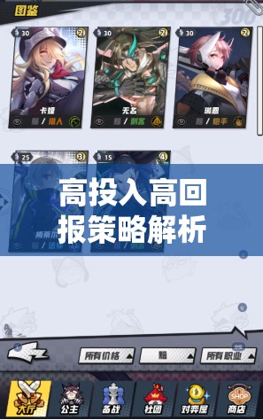 高投入高回报策略解析，深入探索皇家骑士黯阵营的独特魅力与优势