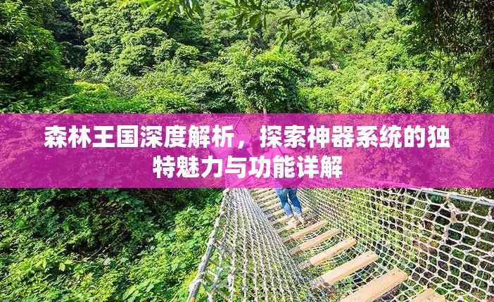 森林王国深度解析，探索神器系统的独特魅力与功能详解