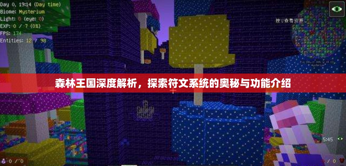 森林王国深度解析，探索符文系统的奥秘与功能介绍