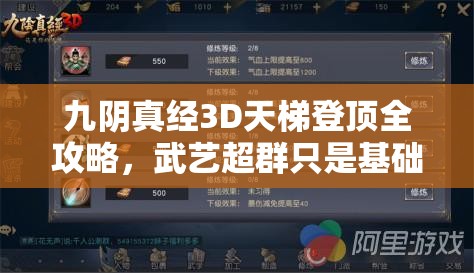九阴真经3D天梯登顶全攻略，武艺超群只是基础，策略与技巧同样关键