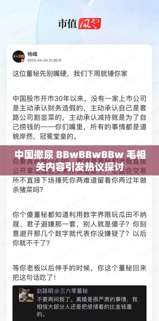 中国撒尿 BBwBBwBBw 毛相关内容引发热议探讨