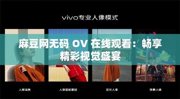麻豆网无码 OV 在线观看：畅享精彩视觉盛宴