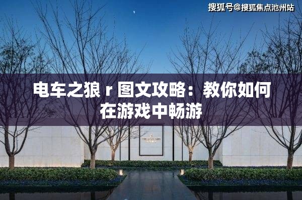 电车之狼 r 图文攻略：教你如何在游戏中畅游
