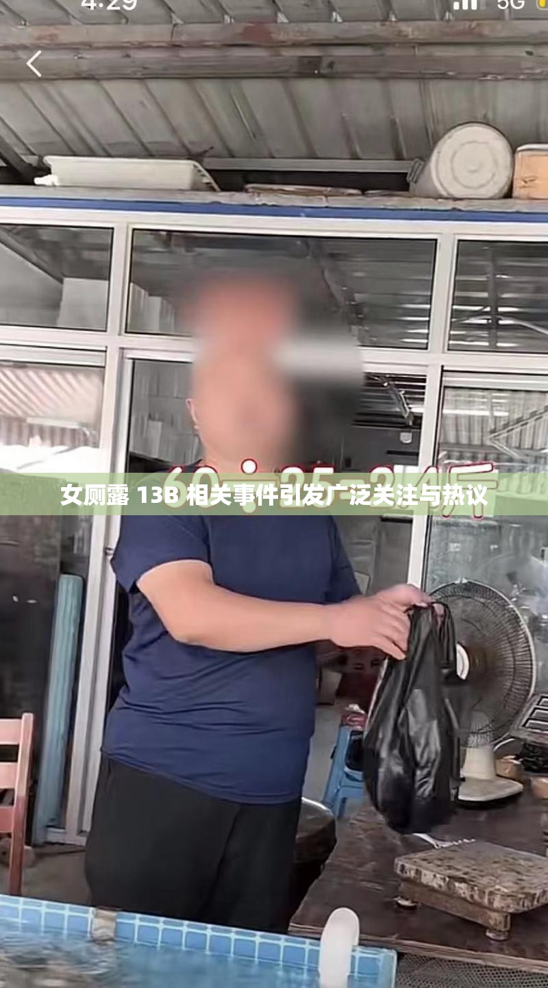 女厕露 13B 相关事件引发广泛关注与热议