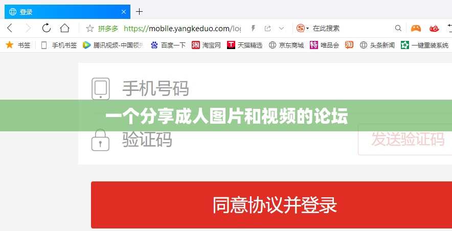 一个分享成人图片和视频的论坛