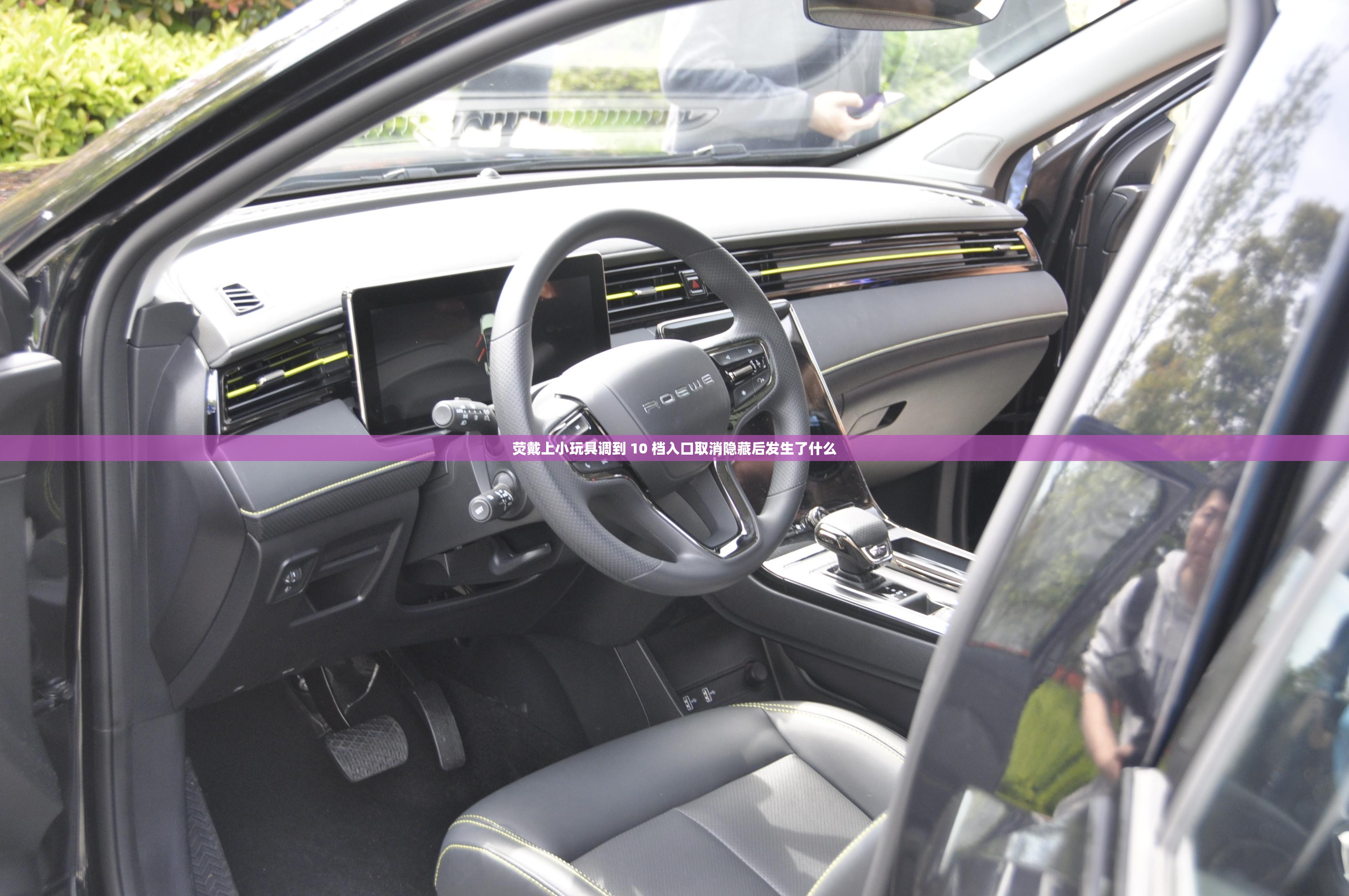 荧戴上小玩具调到 10 档入口取消隐藏后发生了什么