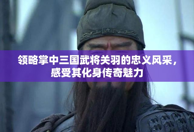领略掌中三国武将关羽的忠义风采，感受其化身传奇魅力
