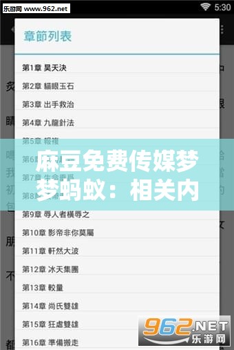 麻豆免费传媒梦梦蚂蚁：相关内容介绍及分析