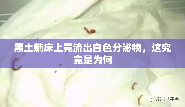 黑土躺床上竟流出白色分泌物，这究竟是为何