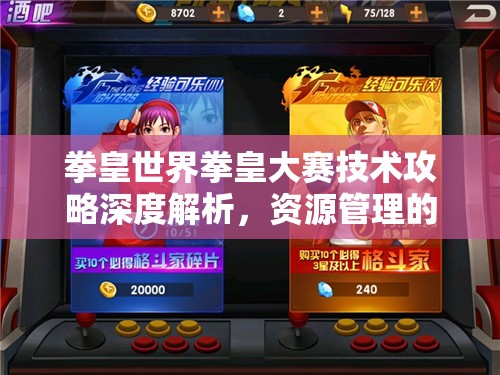 拳皇世界拳皇大赛技术攻略深度解析，资源管理的重要性及高效策略应用