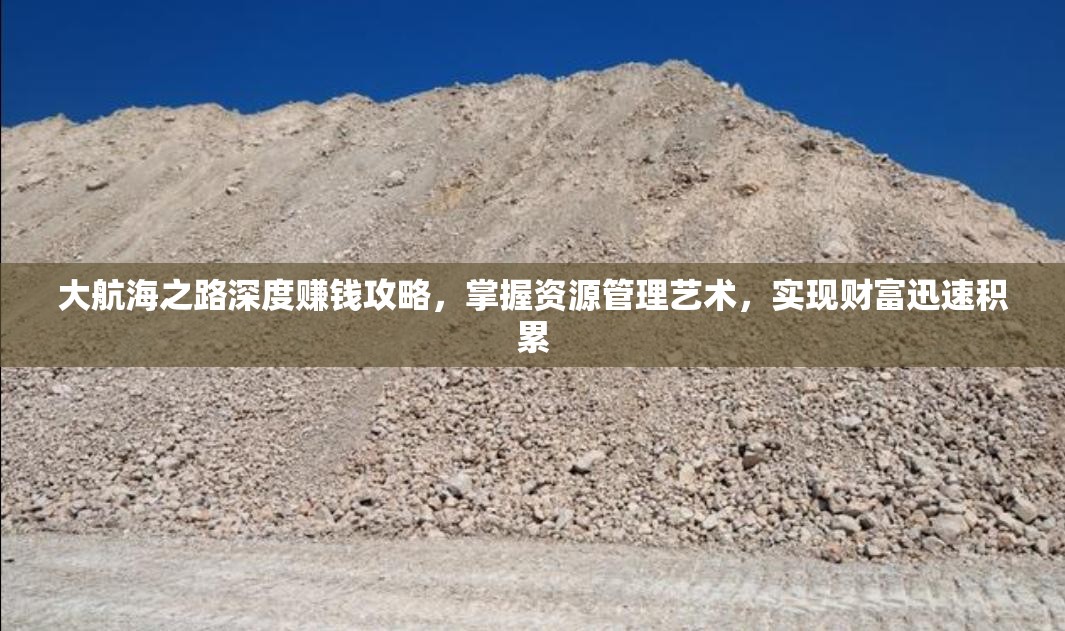 大航海之路深度赚钱攻略，掌握资源管理艺术，实现财富迅速积累