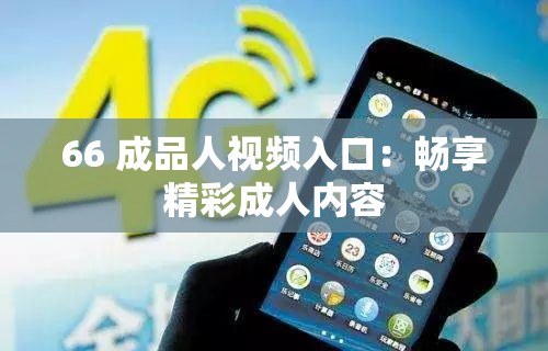 66 成品人视频入口：畅享精彩成人内容