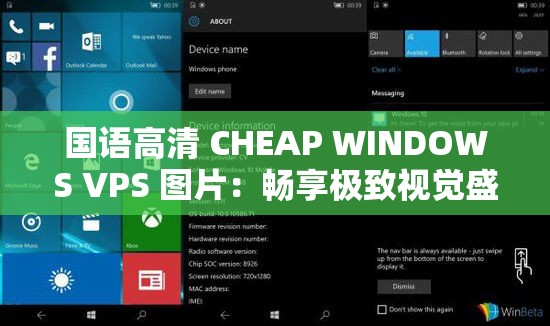 国语高清 CHEAP WINDOWS VPS 图片：畅享极致视觉盛宴