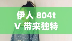 伊人 804tV 带来独特影视体验与精彩故事