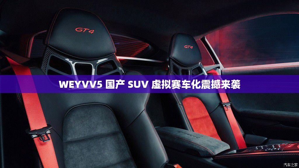 WEYVV5 国产 SUV 虚拟赛车化震撼来袭