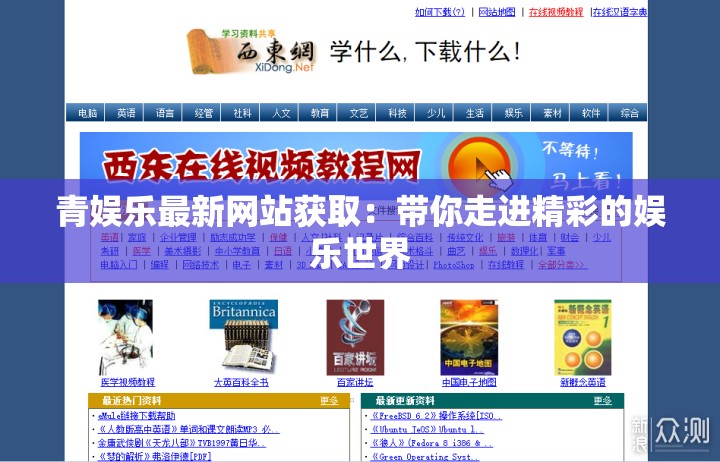 青娱乐最新网站获取：带你走进精彩的娱乐世界