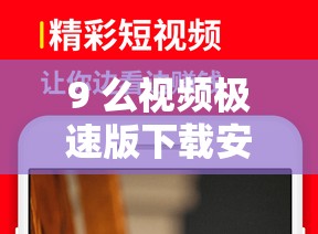 9 么视频极速版下载安装：畅享海量精彩视频资源