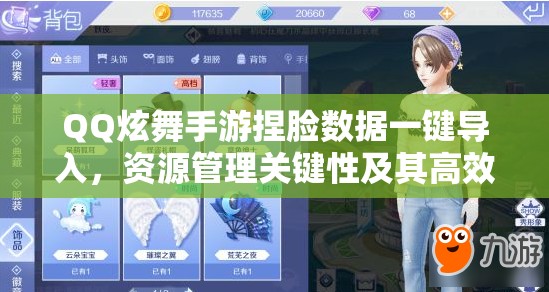 QQ炫舞手游捏脸数据一键导入，资源管理关键性及其高效应用策略