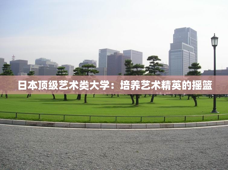 日本顶级艺术类大学：培养艺术精英的摇篮