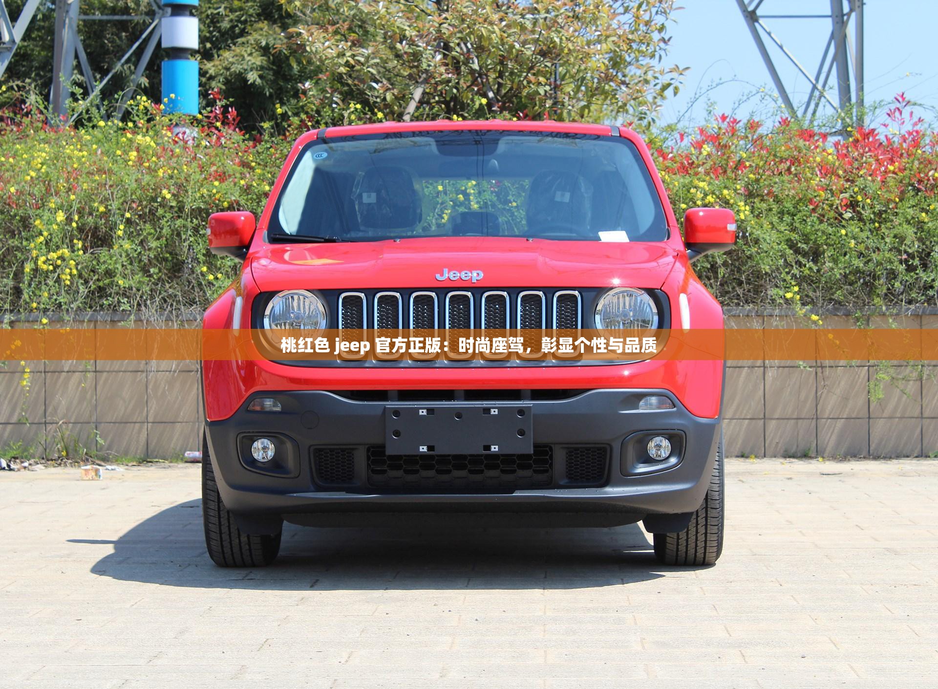 桃红色 jeep 官方正版：时尚座驾，彰显个性与品质