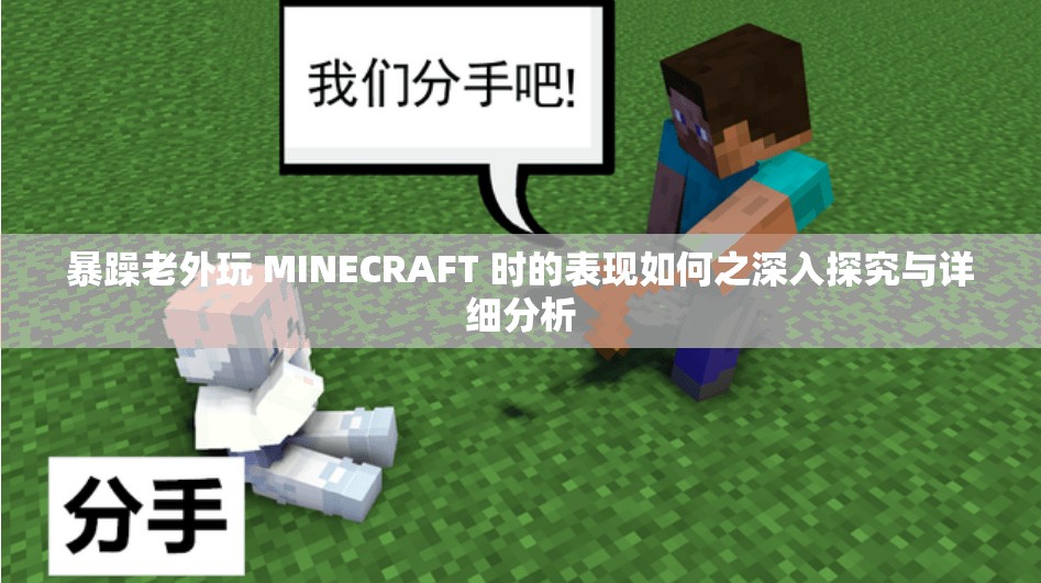 暴躁老外玩 MINECRAFT 时的表现如何之深入探究与详细分析