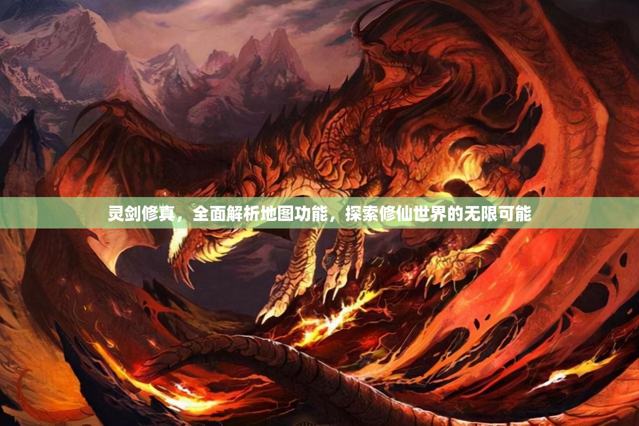 灵剑修真，全面解析地图功能，探索修仙世界的无限可能