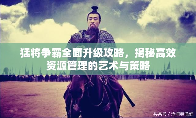 猛将争霸全面升级攻略，揭秘高效资源管理的艺术与策略