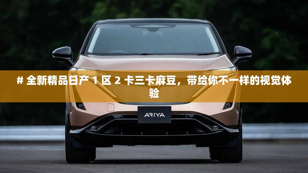 # 全新精品日产 1 区 2 卡三卡麻豆，带给你不一样的视觉体验