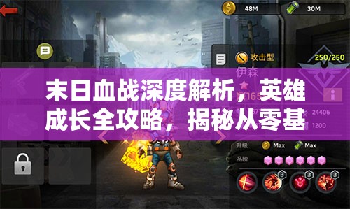 末日血战深度解析，英雄成长全攻略，揭秘从零基础到强大战力的蜕变之旅