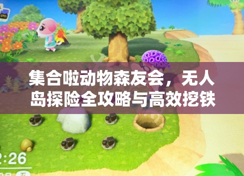 集合啦动物森友会，无人岛探险全攻略与高效挖铁矿实用秘籍