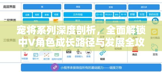 宠将系列深度剖析，全面解锁中V角色成长路径与发展全攻略