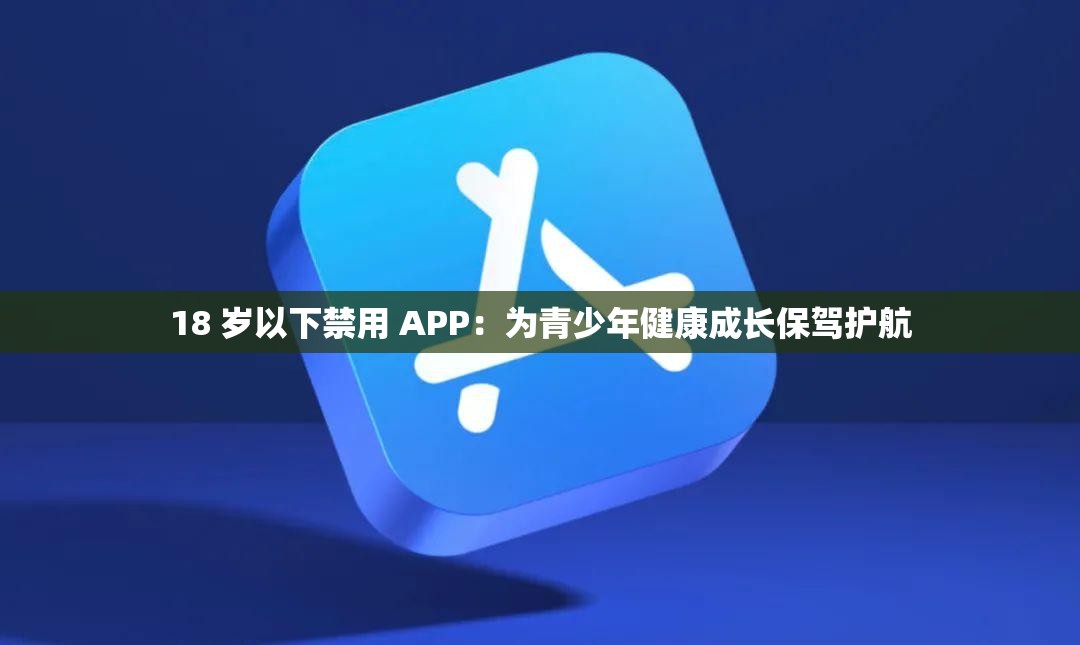 18 岁以下禁用 APP：为青少年健康成长保驾护航