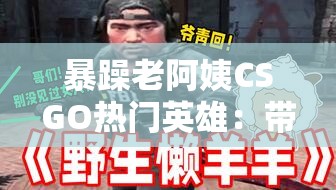 暴躁老阿姨CSGO热门英雄：带你领略枪林弹雨的极致魅力