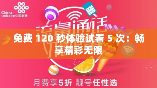 免费 120 秒体验试看 5 次：畅享精彩无限