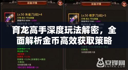 育龙高手深度玩法解密，全面解析金币高效获取策略与全攻略