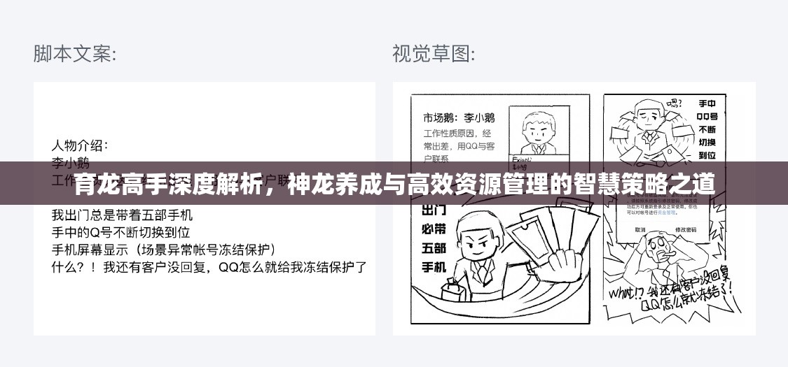 育龙高手深度解析，神龙养成与高效资源管理的智慧策略之道