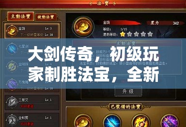 大剑传奇，初级玩家制胜法宝，全新阵容搭配策略与视角解析