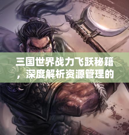 三国世界战力飞跃秘籍，深度解析资源管理的艺术与策略